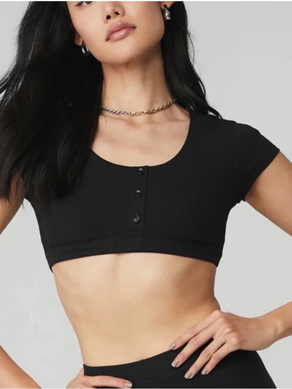 ALO Yoga Henley Bra